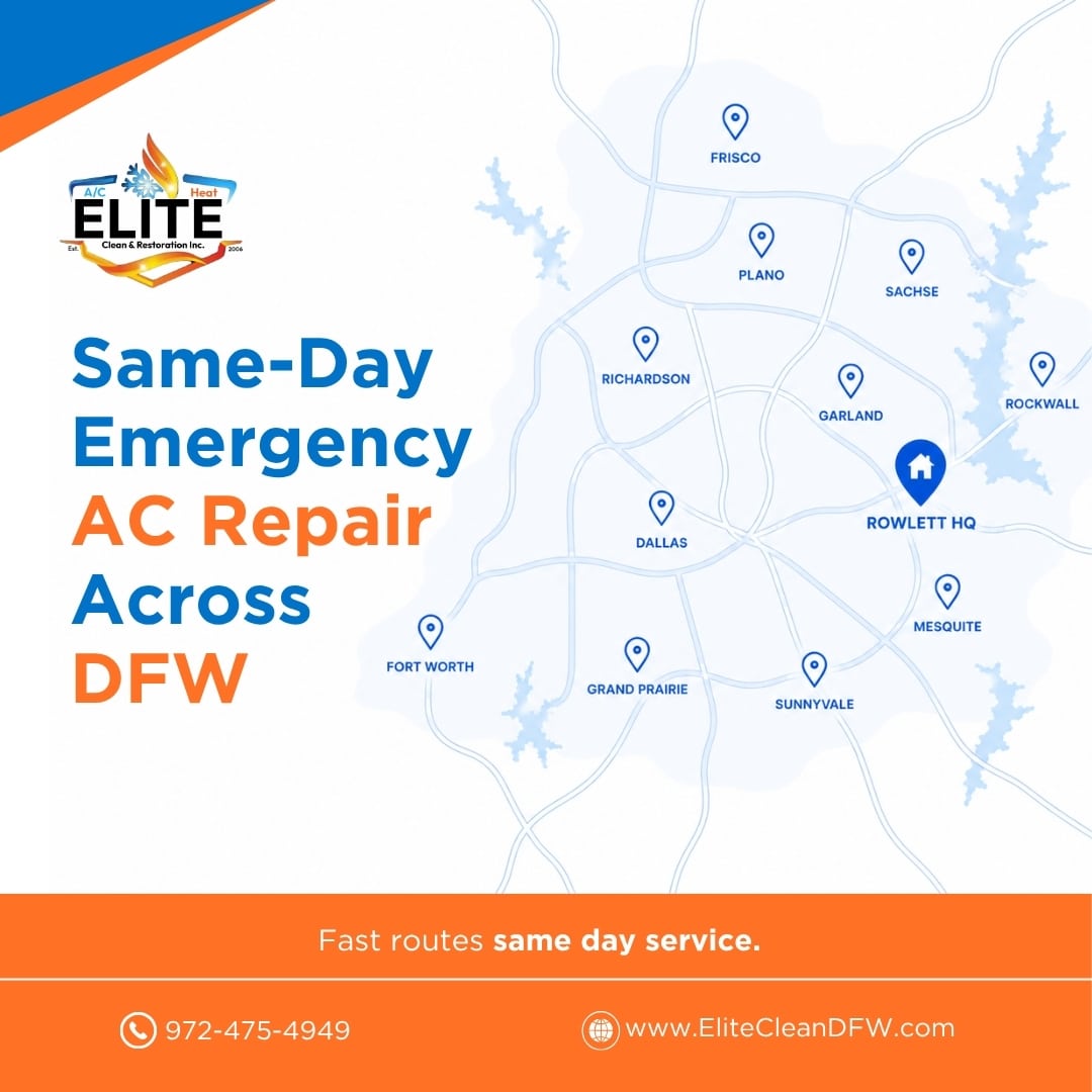 same-day AC repair DFW
